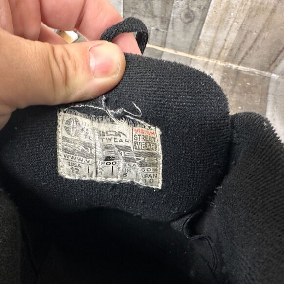 VTG VISION Street Wear Low Chunky Skate Sneakers - US Size 12 - Black - Picture 11 of 14